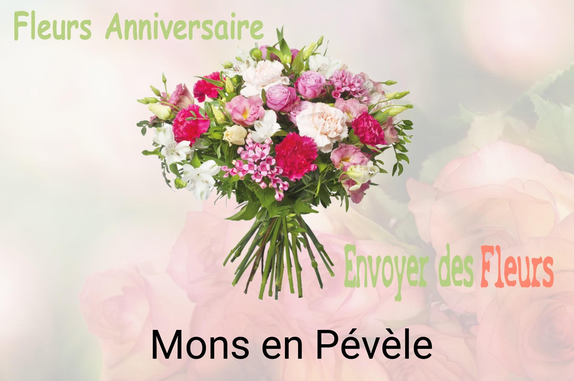 Bouquet de fleurs d’anniversaire livré à Mons-en-Pévèle