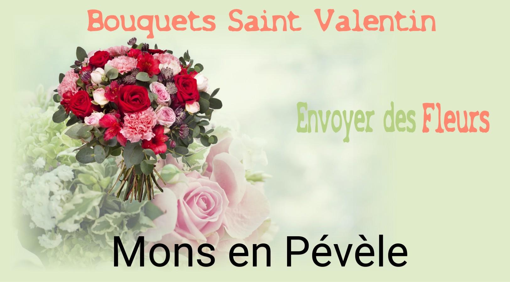 Roses de Saint-Valentin livrées à Mons-en-Pévèle